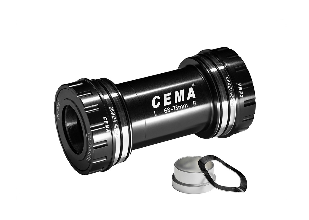 [SRC-BT-BB3024BR-SS] BB30 para SRAM GXP (Negro, Acero Inoxidable)