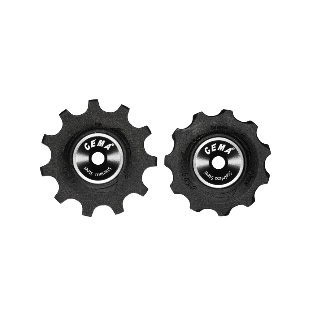 [SRC-JW-PR01-SS] 9/10/11V Derailleurwieltjes (11T) (RVS)