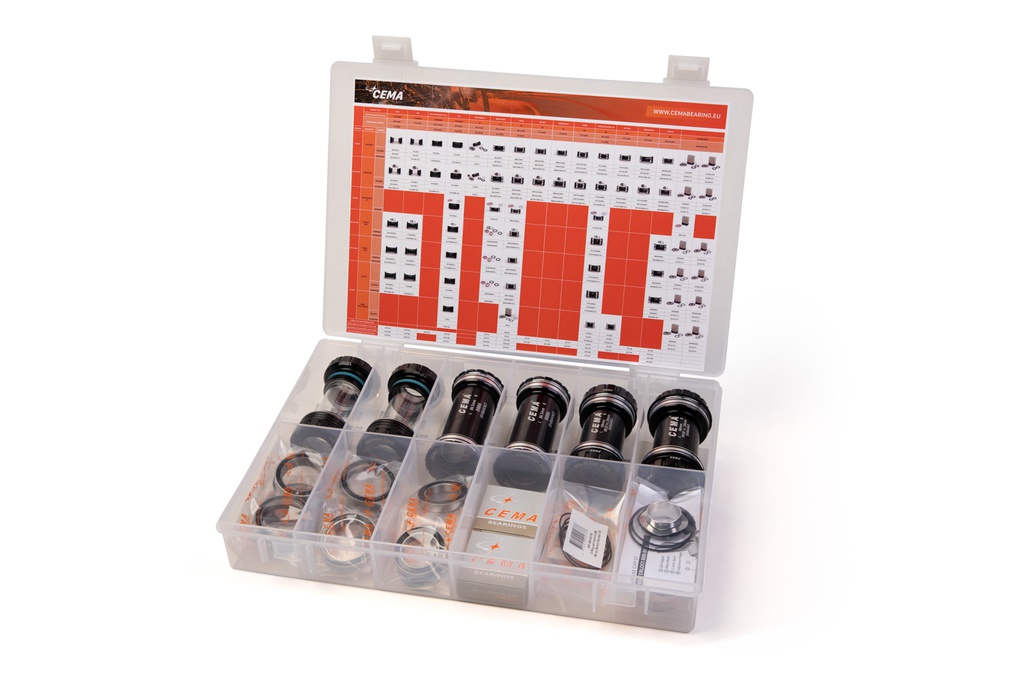 [SRC-BT-BX003] Assortiment box Bottom Brackets (RVS)