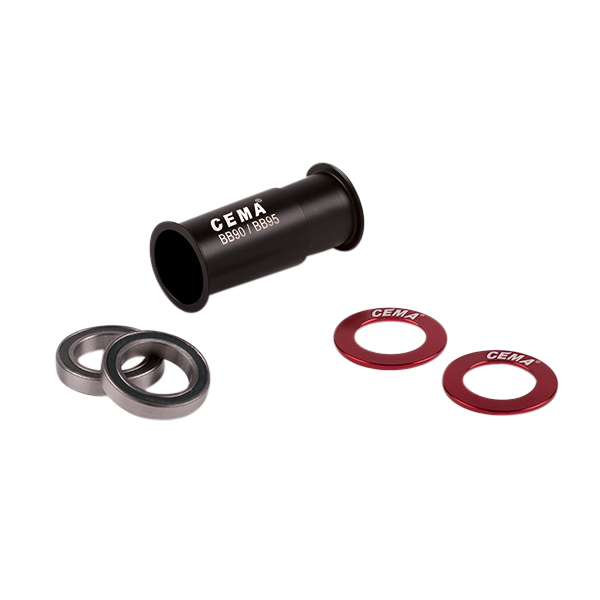 [SRC-BT-BB90JS] BB90-BB95 pour Shimano (Acier Chromé)