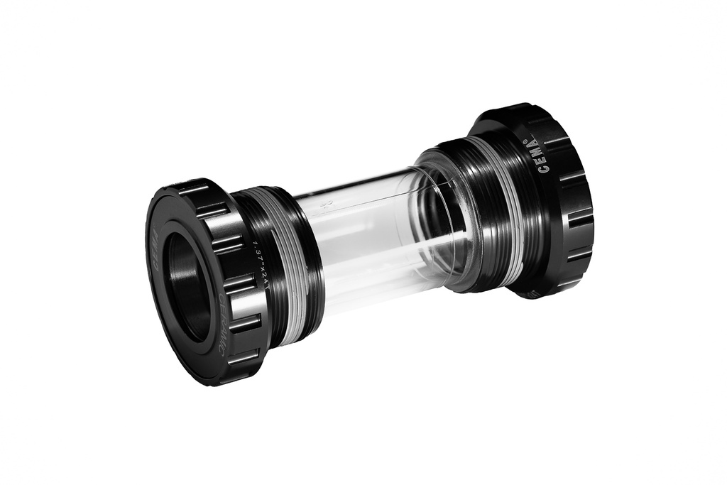 [SRC-BT-BSA24B-SS] BSA for Shimano (Stainless Steel, Black)